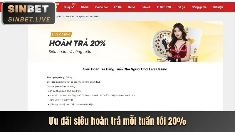 Tổng quan các chương trình khuyến mãi 12bet 12b12